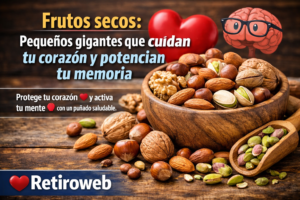 🥜 Frutos secos: pequeños gigantes que cuidan tu corazón y potencian tu memoria
