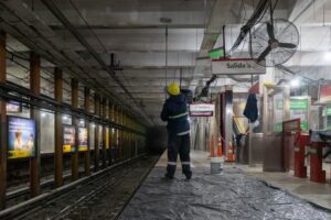 La Línea B suma otra estación en obra por tres meses