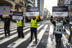 “Cada Paso Cuenta”: así fue la jornada que le puso el cuerpo a la seguridad vial en el Centro