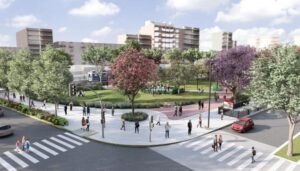 Villa Urquiza estrena parque: un predio ferroviario abandonado se convierte en plaza